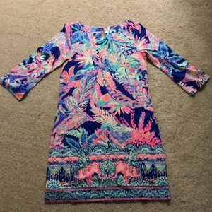 Lilly Pulitzer medium bay dress NWT sunset safari